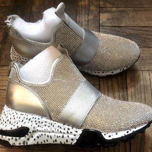 STEVE MADDEN RHINESTONE SNEAKERS